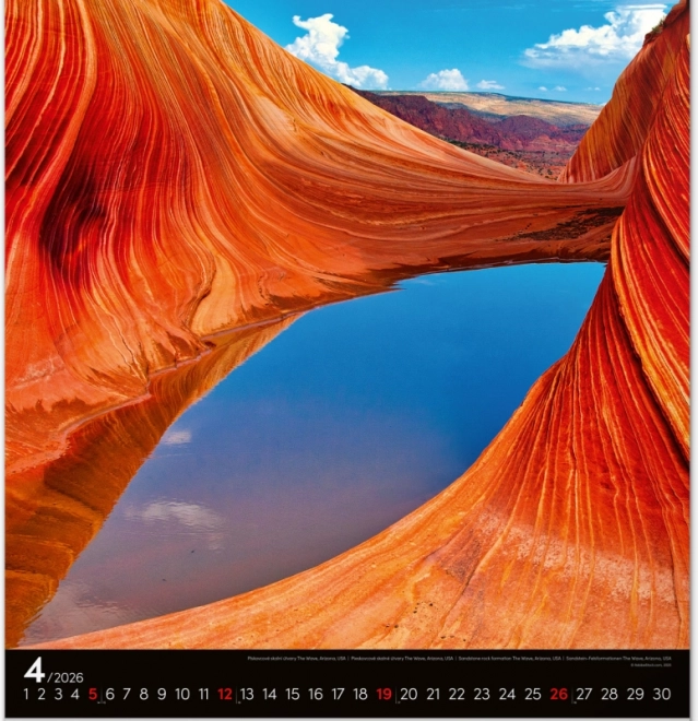Calendrier mural Énergie 2026