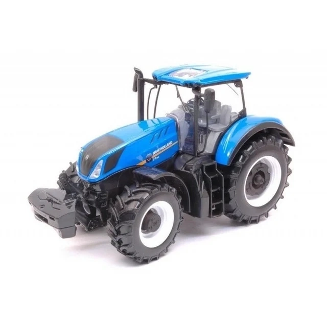 Farma Traktor New Holland avec remorque pour chevaux