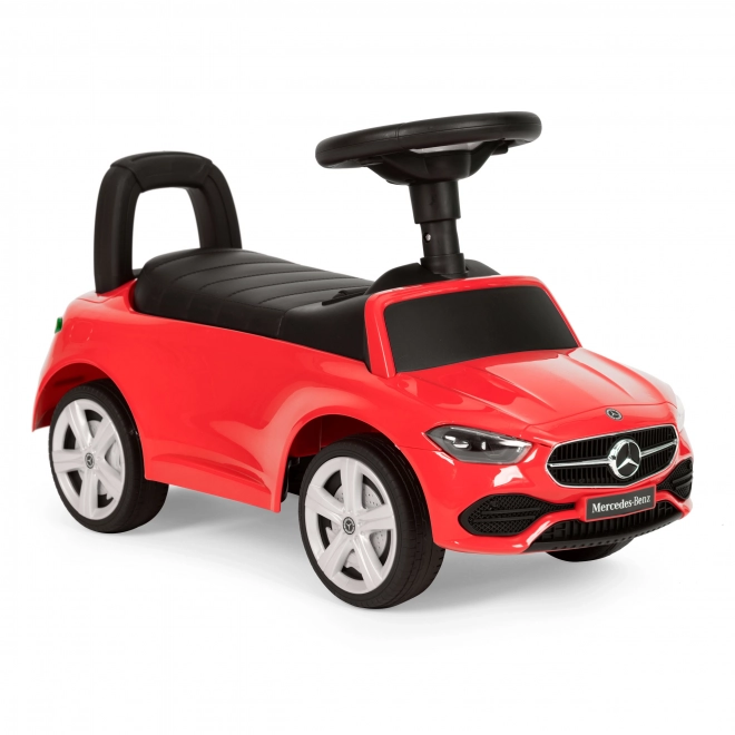 Voiture Mercedes C CLASS volant interactif sonne en rouge