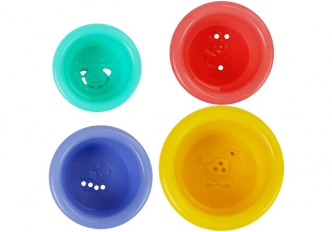 ensemble de jeux de bain cascade grenouille avec seaux