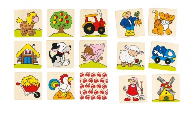 Jeu MEMORY Ferme de GOKI