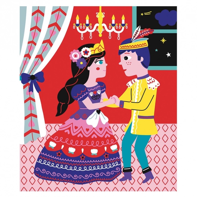 JANOD Images à gratter Princesses Maxi