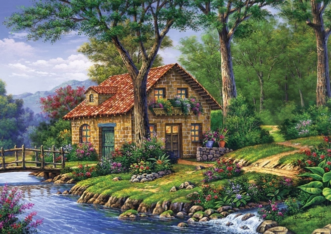 Puzzle V poklidu 1000 pièces
