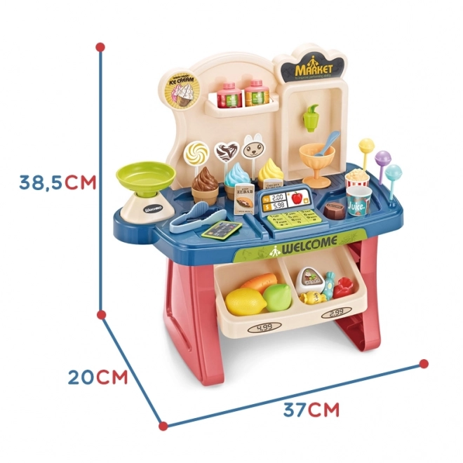 Supermarché avec Chariot pour Enfants