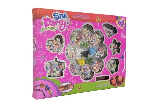 Kit créatif de perles Bijoux de fête étoilée