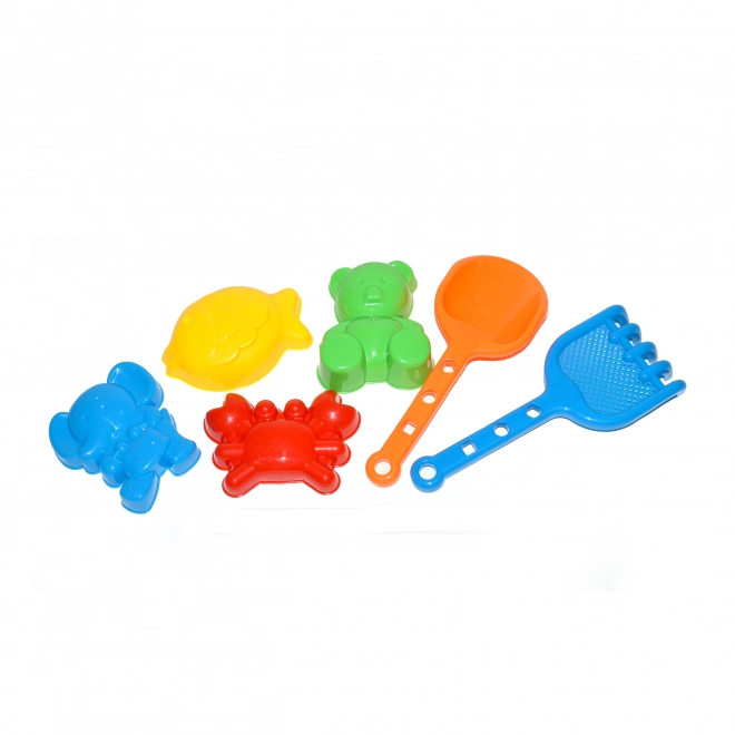 Ensemble de sable - animaux 6 pcs