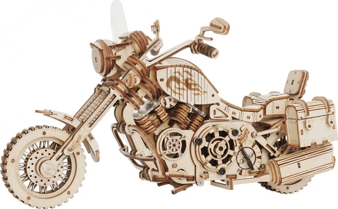 Moto Cruiser LK504 - Maquette en bois 3D