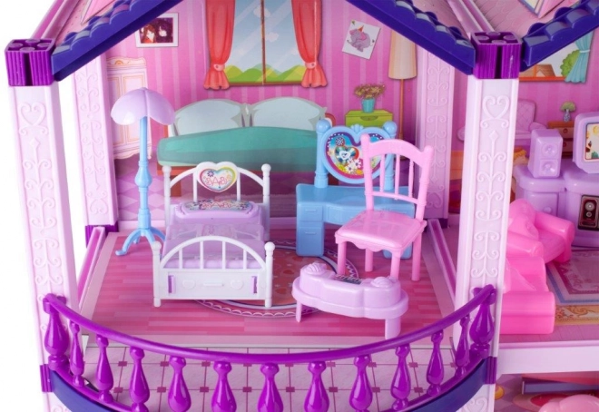 Maison de poupée avec poneys