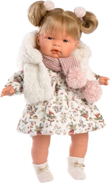 Poupée Joelle avec ventre souple 38 cm