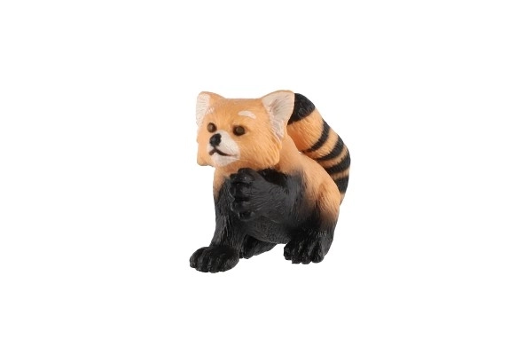 Panda rouge jouet en plastique 5cm dans un sachet