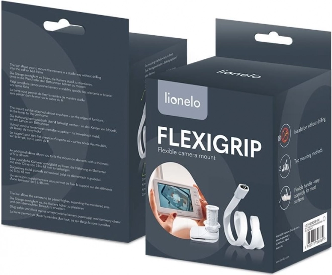 LIONELO Support universel pour caméra Flexi Grip Blanc