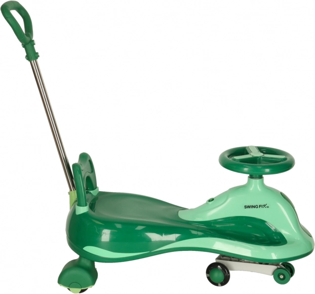 Jouet cavalier vert Swing Fix pour enfants