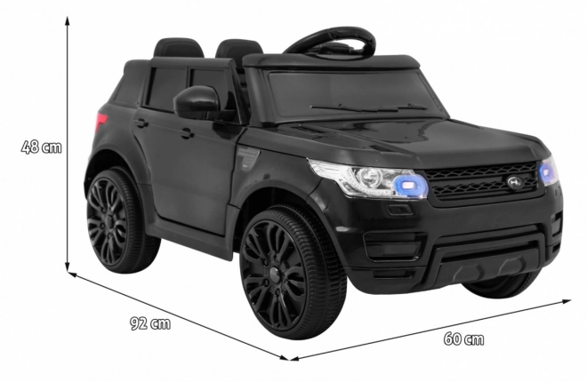 Voiture électrique Land Rapid Racer noire