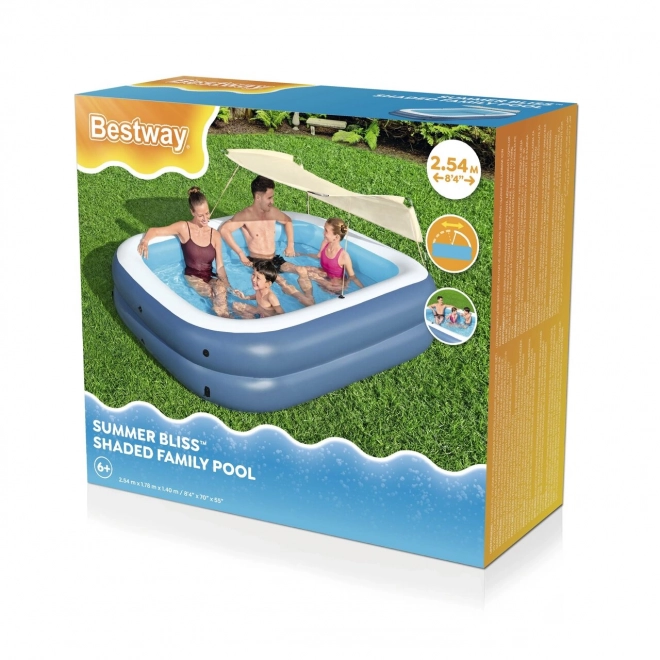 Piscine BESTWAY 254x178x140cm avec couvert