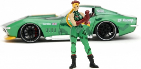 Set Street Fighter sous licence avec figurine Cammy