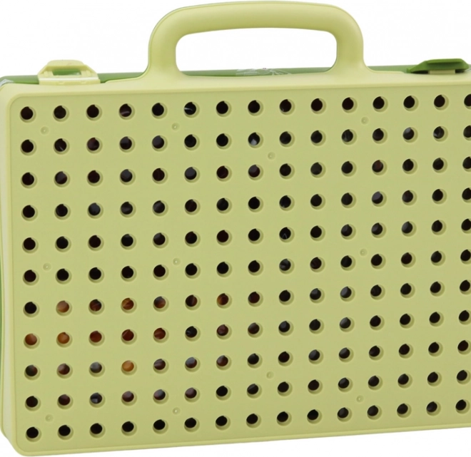 Mallette pratique avec base perforée