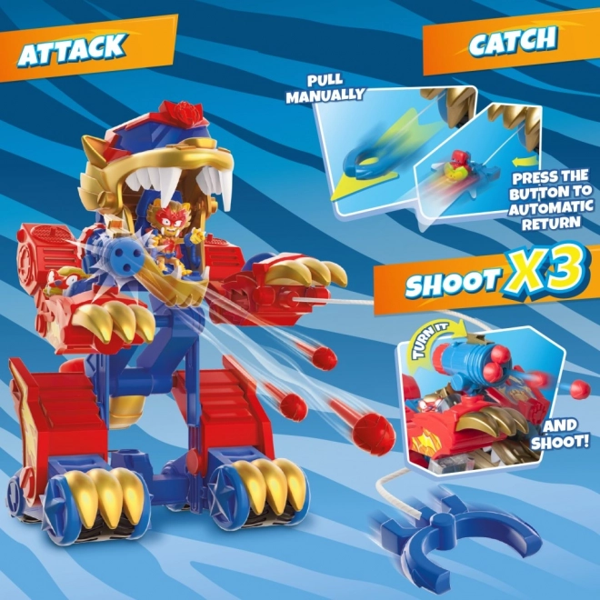Ensemble de jeu SuperThings Wild Tigerbot