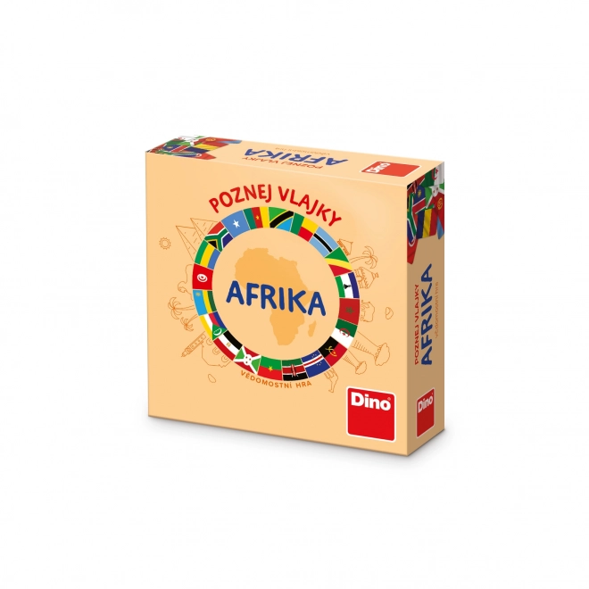 Dino jeu de voyage Découvrez les drapeaux Afrique