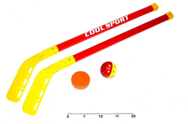 Set de hockey et de floorball pour enfants - 75 cm