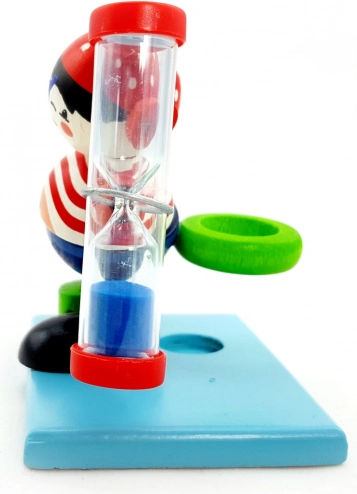 Porte-brosse pratique