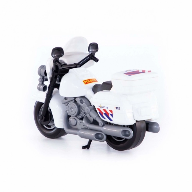 Moto de police pour tout-petits Polesie Blanche 71682
