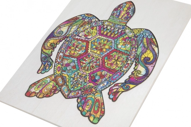 MOXY Puzzle silhouette tortue 130 pièces