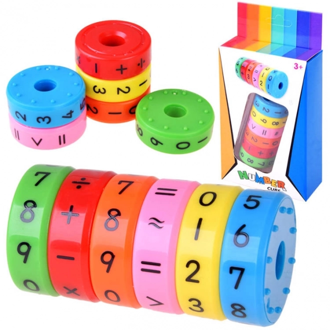 Cylindre mathématique rotatif magnétique
