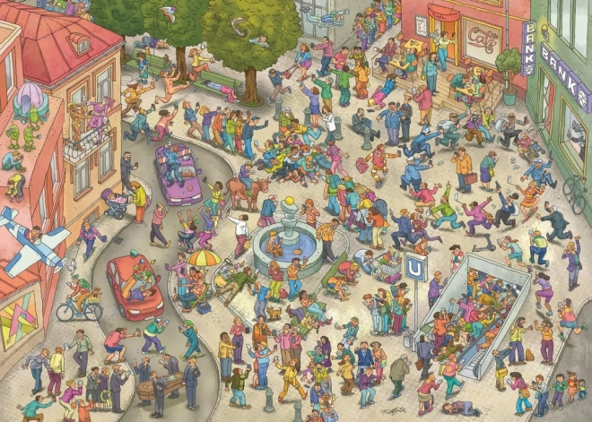 Heye puzzle Zombies en mouvement 1000 pièces