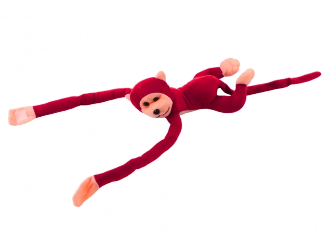 Mascotte peluche de singe sonore Rouge 60 cm