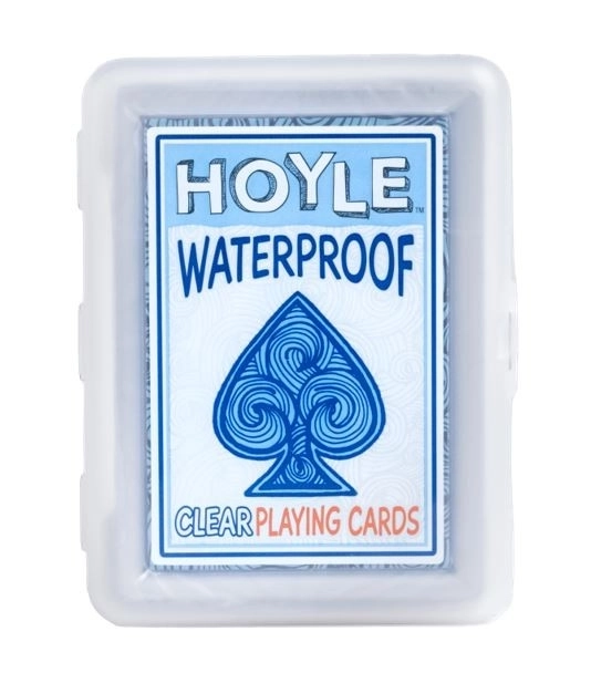 Cartes à jouer résistantes à l'eau Hoyle Clear