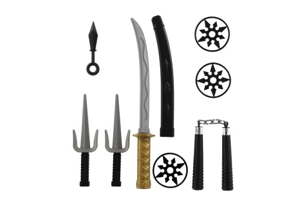 Set de sabres ninja avec accessoires