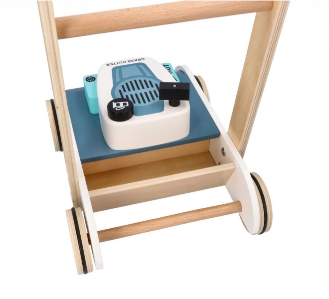 Tondeuse en bois avec son Adam Toys