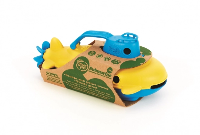 Green Toys Ponorka à poignée bleue