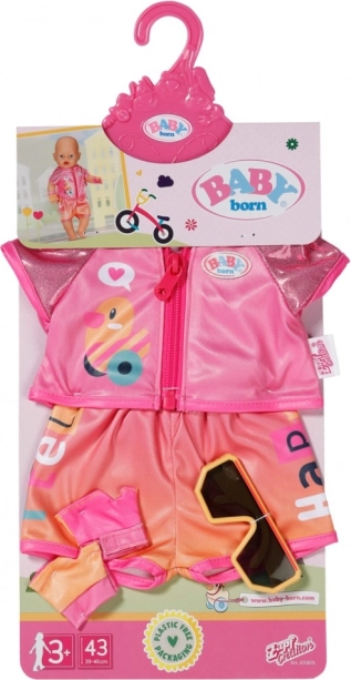 BABY born ensemble cycliste pour poupée 43 cm