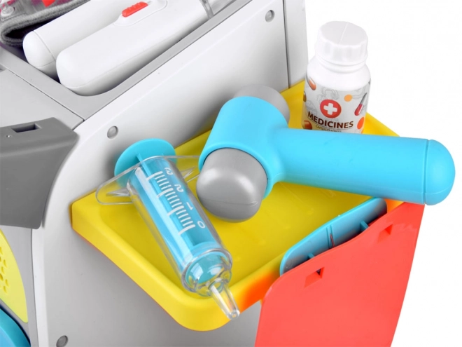 Trousse de soins médicales, chariot de médecin ZA4197