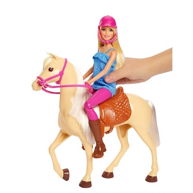 Set équitation Barbie avec cheval