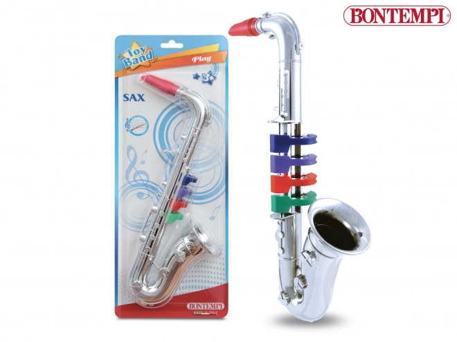 Saxophone en plastique brillant avec 4 clés