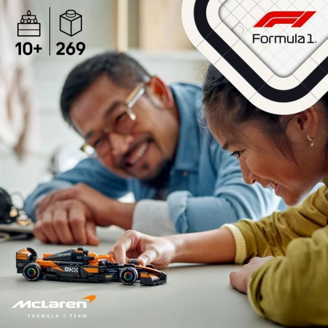 LEGO® Speed Champions 77251 Voiture de course de l'équipe McLaren F1® MCL38