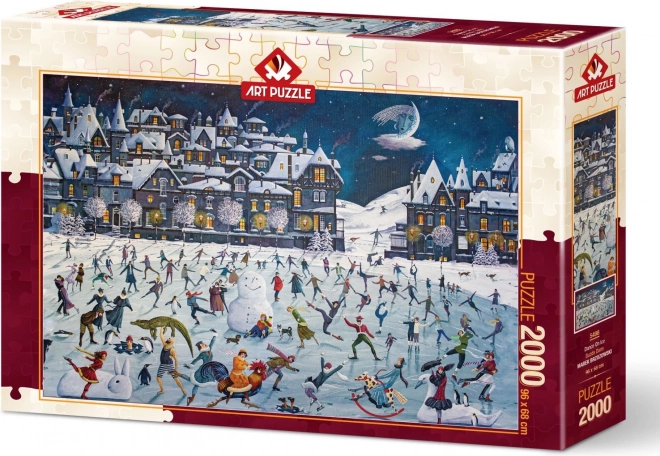 Puzzle Danse sur glace 2000 pièces