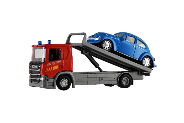 Welly Scania P320 dépanneuse et voiture
