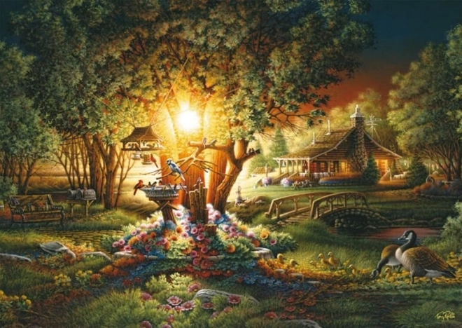 Puzzle SCHMIDT Le printemps dans toute sa splendeur 1000 pièces