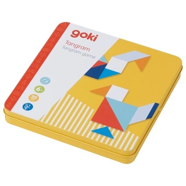 Tangram, jeu magnétique de la société Goki