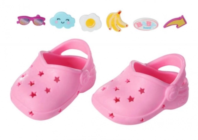 BABY born Sandales en gomme, 3 types, 43 cm