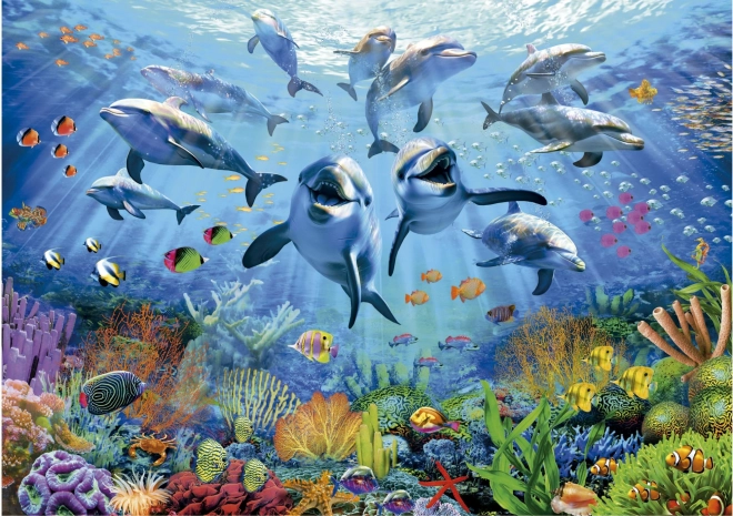 EDUCA Puzzle Plaisir sous-marin 500 pièces
