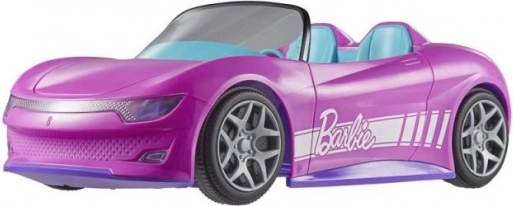 Hot Wheels RC Barbie cabriolet rose télécommandé