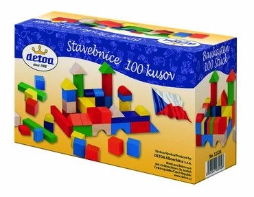 Kit de construction en bois 100 pcs