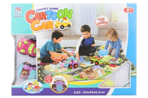 Tapis de circulation avec petites voitures
