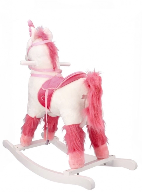 Licorne interactive sur base à bascule