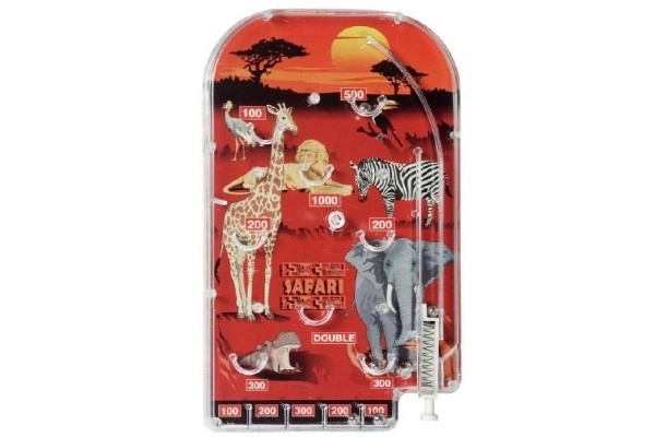 Flipper Tivoli animaux jeu de société casse-tête 19x21cm en sachet