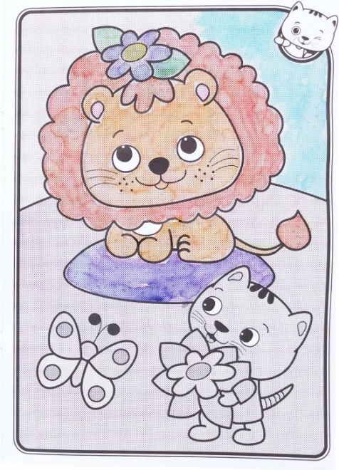 Svojtka & Co. Peinture à l'eau : Zoo - Enfant intelligent